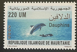 Mauritanie Mauretanien Mauritania 2009 Mi. 1179 Dauphin Dolphin Delfin Faune Marine Fauna MNH ** - Delfine