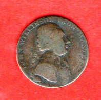 GREAT BRITAIN , 1792 ,  Coin 1/2 P,John Wilkinson,  C1117 - C. 1 Penny