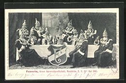 AK Mannheim, Grosse Karnevalsgesellschaft, E. V. 11er Rat 1905 - Carnaval