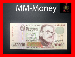 URUGUAY 200.000 200000  Nuevos Pesos 1992  P. 72  AUNC - Uruguay
