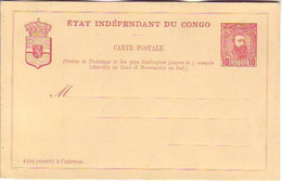 CONGO/Independent. Vintage/unused Ten-centisimes PS Card. - Interi Postali