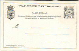 CONGO/Independent. Vintage/unused Ten-centisimes PS Card. - Entiers Postaux