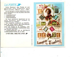 CALENDRIER 1987 LANGAGE DES TIMBRES - Kleinformat : 1981-90