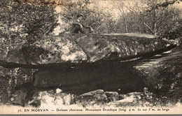 58 EN MORVAN DOLMEN CHEVRESSE MONUMENT DRUIDIQUE - Dolmen & Menhirs