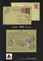 Cataloog Karel Vander Mijnsbrugge -10% Opdruk/surcharge/print Van Acker 1946 - 1946 -10%