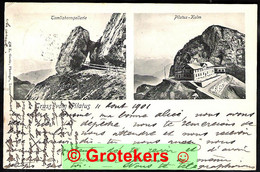 PILATUS Gruss Vom Sent 1901 ALPNACH STAD > DORMANS (Marne) - Alpnach