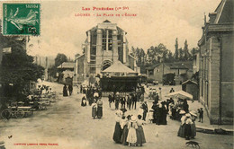 Loures * La Place De L'église * Manège Carousel * Fête Forraine Foire Stands - Andere & Zonder Classificatie