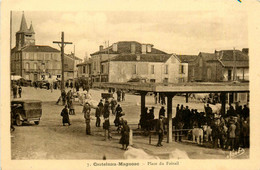 Castelnau Magnoac * La Place Du Foirail * Marché Aux Bestiaux * Boeufs Bovins - Castelnau Magnoac