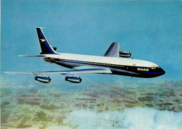 Avion * Aviation * Boeing 707-320 B , Intercontinental Jetliner BOAC - 1946-....: Moderne