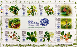 Sri Lanka-Stamps Sheetlet-Wetlands And Biodiversity-MNH-2020 #140 - Sri Lanka (Ceilán) (1948-...)