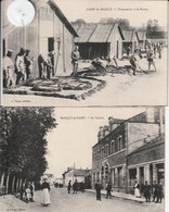 10 - 2  Cartes Postales Anciennes De Mailly Le Grand    Le Casino Et Préparation A La Revue - Mailly-le-Camp