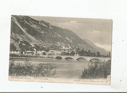 MONTMELIAN (SAVOIE) 281 PONT SUR L'ISERE 1903 - Montmelian