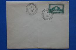 X6  ALGERIE  BELLE LETTRE    1939   ALGER NON VOYAGEE+ +AFFRANCH. PLAISANT - Lettres & Documents