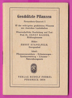 264884 / Catalogue - Geschutzle Pflanzen - Prof Dr. Ernst Kaiser 1954  , Page 44 , 7.1 X 10.2 Cm. - Catalogues