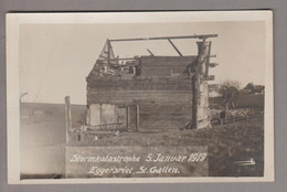 CH SG Eggersriet 1919-01-05 Sturmkatastrophe Bild 6 Ungebraucht - Eggersriet
