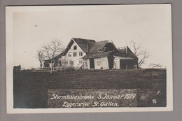 CH SG Eggersriet 1919-01-05 Sturmkatastrophe Bild 16 Ungebraucht - Eggersriet