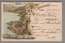 CH GL Mühlehorn 1899-04-05 Litho - Mühlehorn