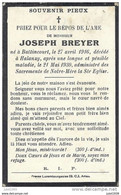 BATTINCOURT ..-- Mr Joseph BREYER , Né En 1916 , Décédé En 1930 à HALANZY . - Aubange