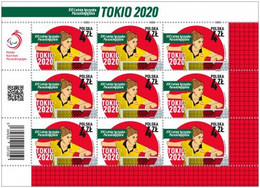 Poland 2021 / XVI Paralympic Summer Olympic Games TOKYO 2020, Table Tennis MNH** New!!! - Estate 2020 : Tokio