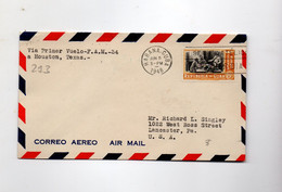 Delcampe - 5CRT213 - CUBA , 1mo Volo Fam 34 Per Gli USA 5/6/1948 - Luftpost