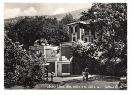 Delcampe - 12952 " ARITZO (STAZ. CLIMATICA ESTIVA A M. 820 S.m.)VILLINO CARTA "  ANIMATA-VERA FOTO-CARTOLINA SPEDITA 1958 - Nuoro