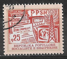 Albania 1979. Scott #1927 (U) Newspapers Radio - Albania