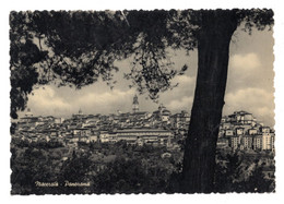 Delcampe - 12954 " MACERATA-PANORAMA "  -VERA FOTO-CARTOLINA SPEDITA 1957 - Macerata