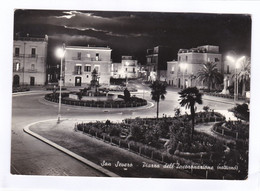 Delcampe - CPSM.  15 X 10,5  -  San  Severo  - Piazza  Dell' Incoronazione  (notturno) - San Severo