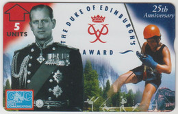 GIBRALTAR - The Duke Of Edinburgh's Award, 5 U, 01/96, CN:623L,  Tirage 4.000, Used - Gibilterra