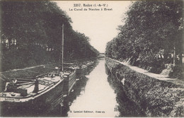 Delcampe - 35 - Redon (Ille-et-Vilaine) - Le Canal De Nantes à Brest - Redon