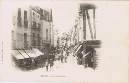 Delcampe - 35 - Redon (Ille-et-Vilaine) - La Grande Rue - Redon