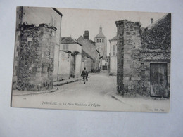 Delcampe - CPA 45 LOIRET - JARGEAU : La Porte Madeleine Et L' Eglise - Scène Animée - Jargeau