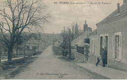 Delcampe - Morée (41 Loir Et Cher) Route De Fréteval - édit. Gilbert Frères N° 462 - Moree