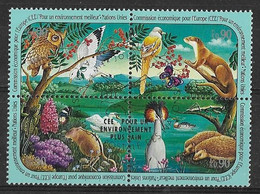 Delcampe - Nation Unies (Genève) 1991 -  - Y&T N° 202 à 205 Oblitération 1er Jour (o)  TB. - Oblitérés