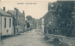 Delcampe - Morée (41 Loir Et Cher) Rue Des Prés - édit. Trioreau Circulée 1919 - Moree