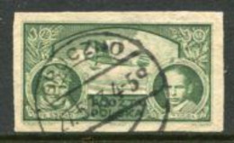 POLAND 1933 Air Race Victory Imperforate Used.  Michel 281U - Gebruikt