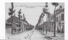 Delcampe - 69    BRON   QUARTIER DE L'INDUSRUE   ET DE L'AVIATION  TRES BON ETAT   2 SCANS - Bron