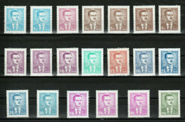 Syria, President Bashar Alassad Definitive Issue Of 20 Stamps 2003,2006,2008,2009,2010 & 2011, Mint Never Hinged. - Syria