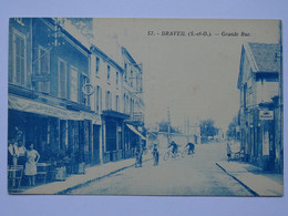Delcampe - CPA (91) Essonne - DRAVEIL - Grande Rue - Draveil
