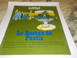 Delcampe - LE ROMAN DU PASTIS 1960 - Alcools