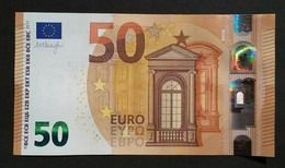 50 Euro Banknote Greece 2017, Draghi Signature, Printer/plate Y002, GEM UNC - 50 Euro