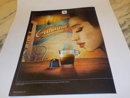 ANCIENNE  PUBLICITE CAFE CUBANIA DE NESCAFE  2011 - Afiches