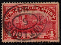 N117C - USA / 1913 - SC#: Q4 - USED -  RURAL CARRIER - Paquetes & Encomiendas