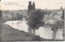 Delcampe - 1928 - Charlieu - Vue Sur Le Sornin Et La Ville - Charlieu
