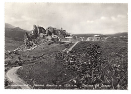 12963 " PESCOPENNATARO-STAZIONE CLIMATICA M. 1237 S.m.-BALCONE DEL SANGRO" PANORAMA-VERA FOTO-CARTOLINA SPEDITA 1964 - Isernia