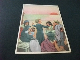 Delcampe - MISSIONI VISIONI D'OLTREMARE 10 LA TERRA DEL FUOCO PRESSO POLO ANTARTICO CRISTIANIZZATA MEDIANTE APOSTOLATO MISSIONARIO - Missionen