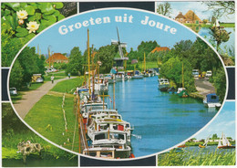 Delcampe - Groeten Uit Joure (Fr.) - Jachten, Molen - (Holland) - Joure