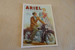 Delcampe - BELLE ILLUSTRATION  ....."ARIEL" ..THE MODERN MOTORCYCLE..1958 - Motorräder