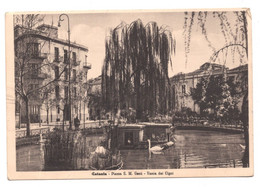 Delcampe - 12975 " CATANIA-PIAZZA S.M. GESU'-VASCA DEI CIGNI "  -VERA FOTO-CARTOLINA NON SPEDITA - Catania