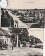 10 - 2  Cartes Postales Anciennes De Mailly Le Grand    La Manutention      Route De Chalons - Mailly-le-Camp